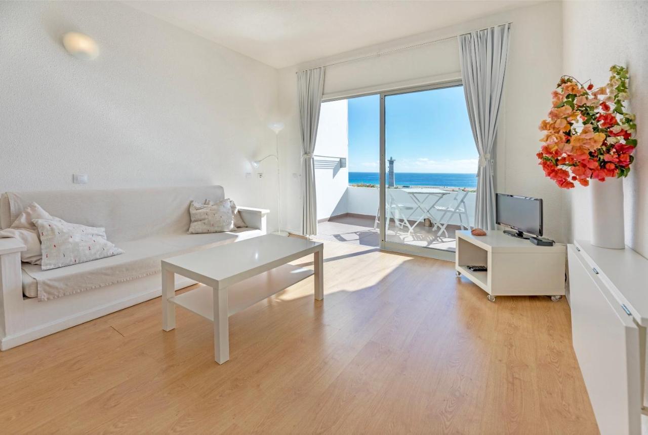 500 M Spiaggia, Vista Oceano, Ultimo Piano, Wi-Fi, Aria Condizionata Morro Jable  Exterior photo